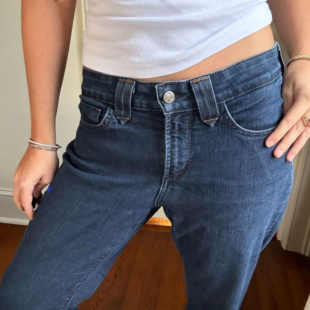 Nydj Women's Blue and Navy Jeans